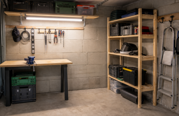 Garagebox praktisch maken met een klein budget