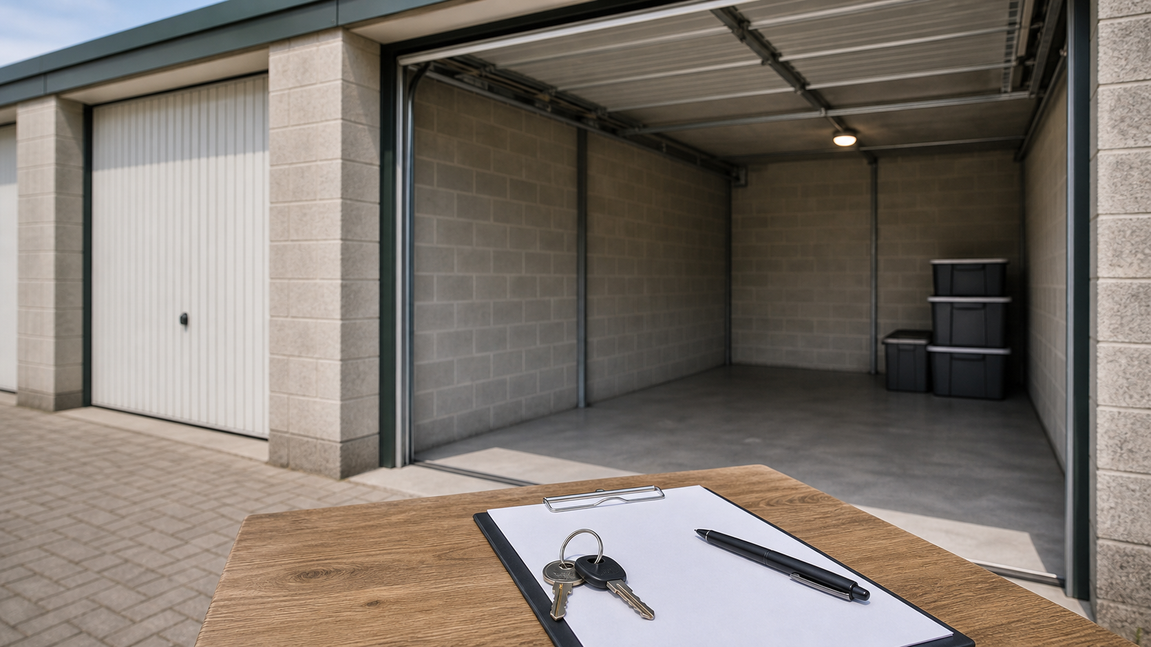 Garagebox verhuren: praktische aandachtspunten