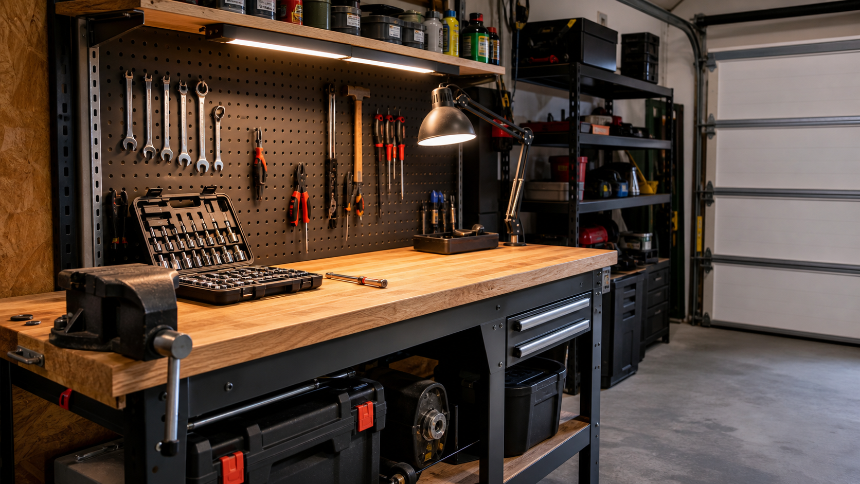 Goede werkbank garagebox: waarom het verschil maakt