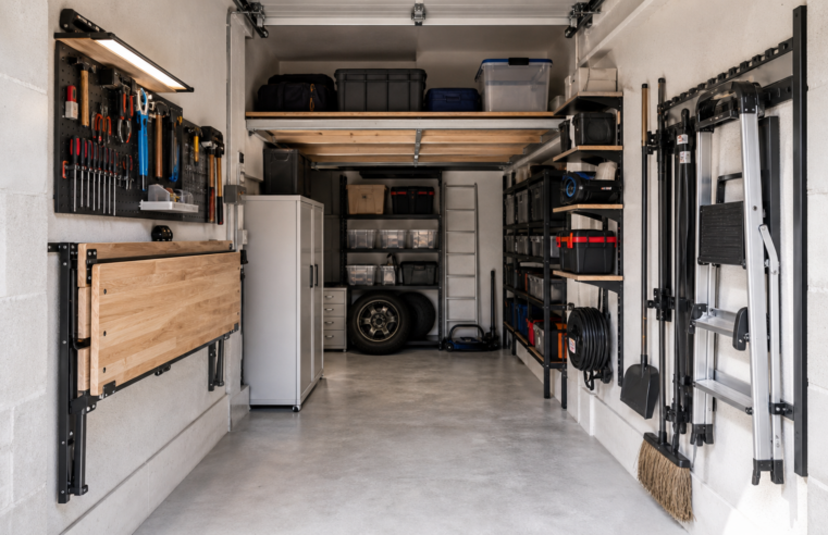 Kleine garagebox inrichten: benut iedere meter