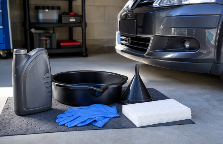 Olie verversen in garagebox: veilig en schoon