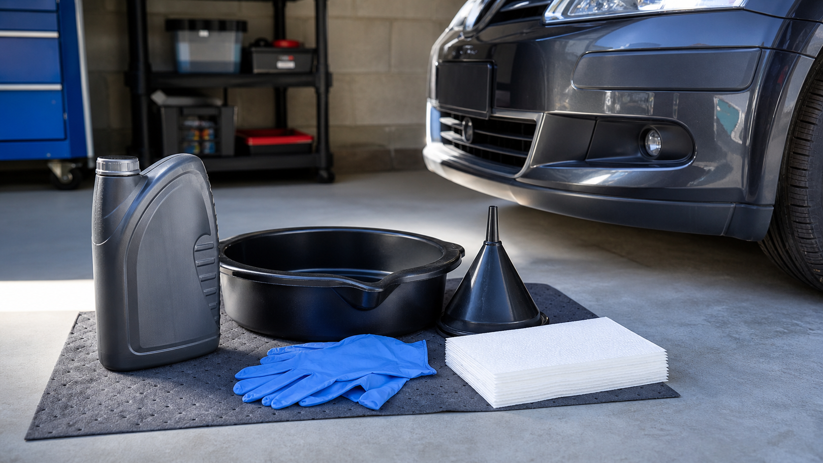 Olie verversen in garagebox: veilig en schoon