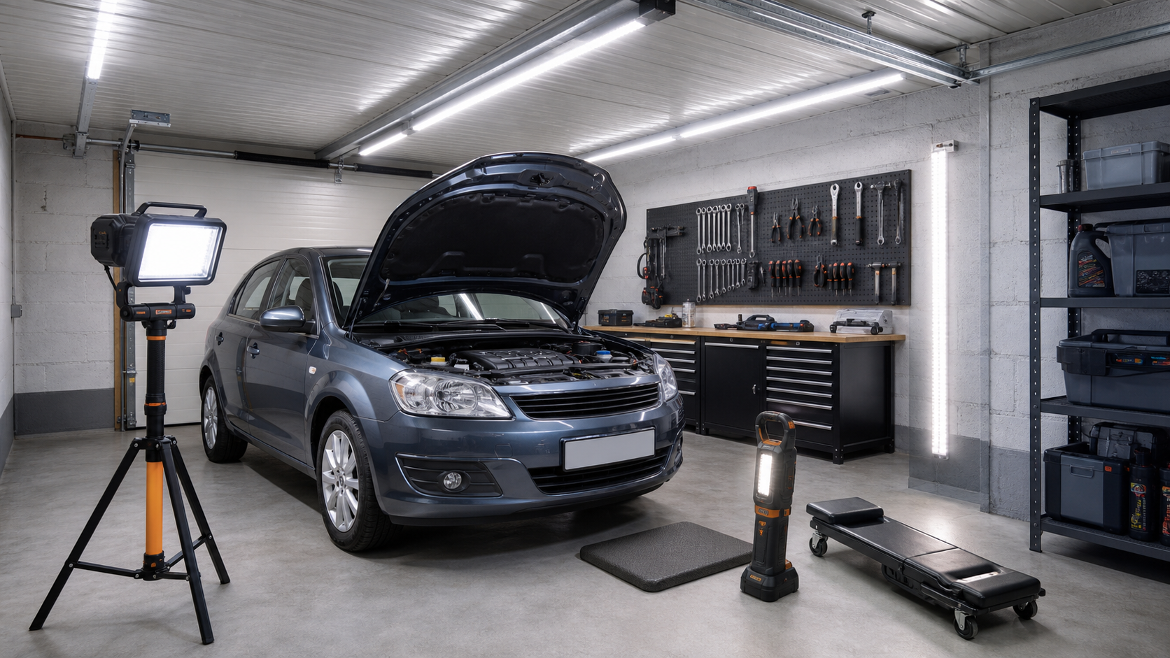 Verlichting garagebox sleutelen: wat werkt goed?