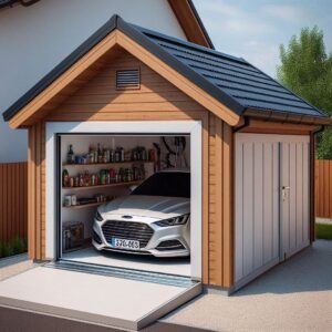 vrijstaande garagebox voor 1 auto